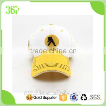 Six Panels Cheap Light Color Cotton Promotional Baseball Cap for Adults