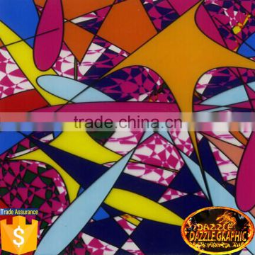 Hot Sale Dazzle Graphic DGJJ780 Custom Designed Hydrographic Film Water Transfer Film Hydro Dipping Film