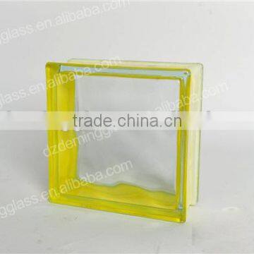 190*190*80mm Clear and Colored Glass Block for Decoration