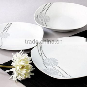 Ceramic Square fine porcelain dinner sets wholesale giftware