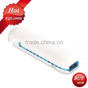 train 2600mAh power bank can use to gift