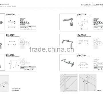 High quality stainless stair rail accessories TFFR-06