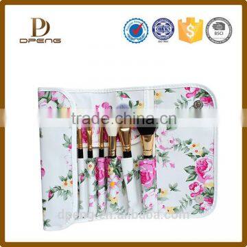 Hot Selling Custom Classic Style Quatrefoil Leather Make up Bag Wholesale