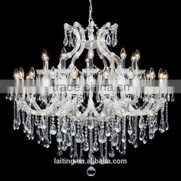 Lustre de Cristal Wedding Decoration Crystal Glass Chandelier Lighting