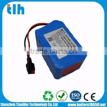 4S6P 14.8V 13.2Ah li-ion battery pack for remote electric golf trolley