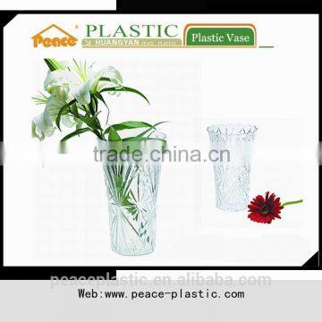 2014 Plastic Vase,crystal Vase,flower Pot for Sale