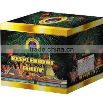 PSCI209 2.5" 25shot 1.3G 0335 Assorted Shells Fireworks