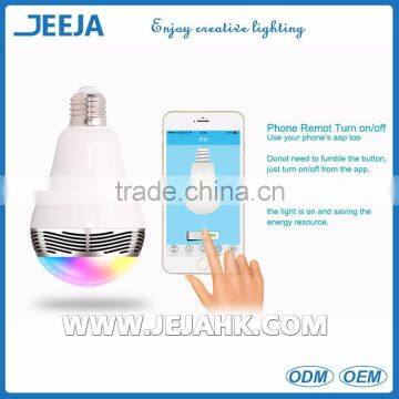 E27 Led Bulb Bluetooth Speaker Sparkling with Music