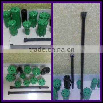 Chisel Bit Integral Rod Hex 22 Rock Drilling Tool
