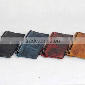 Retro Leather Wallet of Western Style,Long Leather Wallet