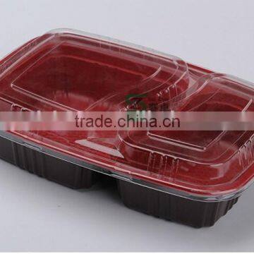 New arrival competitive thick Eco-friendly 2 compartment disposable lunch box                        
                                                Quality Choice