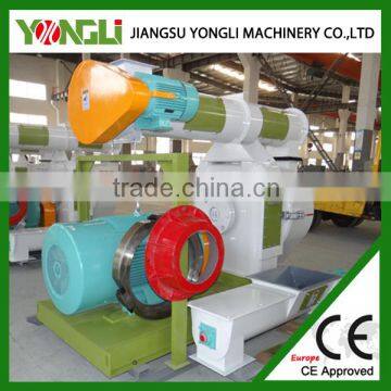 High capacity agriculture stalk pellet making line