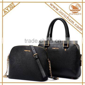 2pcs PU Leather Handbag Set Latest Styles Ladies Handbag Quality Choice photo-3