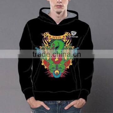 High Quality Sublimation New Plus Size Men's Custom Hoodies photo-5