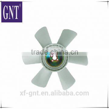 Guangzhou excavator EX200-5 6BG1 mini plastic fan blade