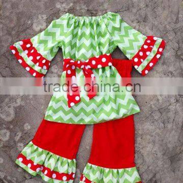 green chevron giggle moon remake girl boutique outfits for baby girls children thanksgiving outfit child kids lovely outfits