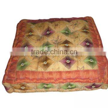 ARTHPF-10 Rajasthani Stylish Home Furnishing embroidered Poufs and ottomans Modern Designer Home Made