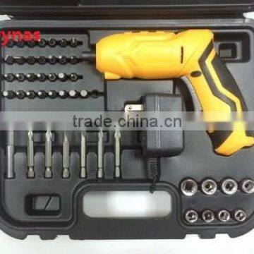 45PCS Cordless Mini Srewdriver/drill/driver