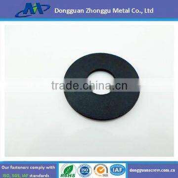 Carbon steel black oxide flat washer