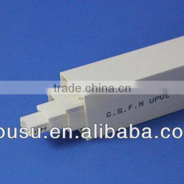 25X16mm diametre Thickness 0.68mm pvc conduit trunking