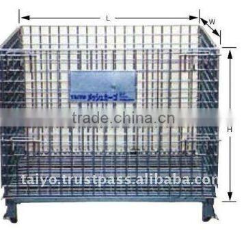 heavy transport mesh pallet box steel tool