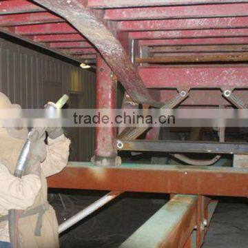 Sand blasting rooms