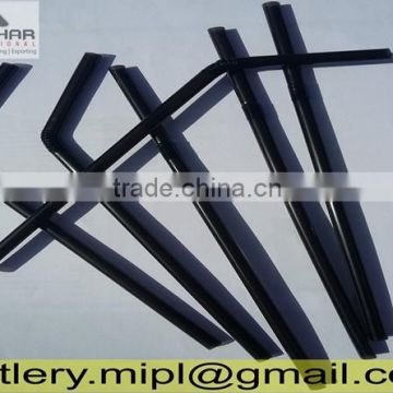 PP Drinking Straw /Supplier /Disposable Drinking Straws With pp & Flexible Part / Spoon straw