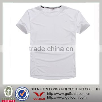 bamboo t-shirt with white color,round neck