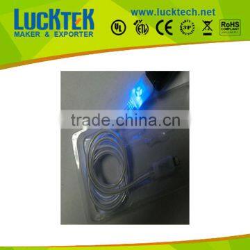 phone5 led cable with car logo