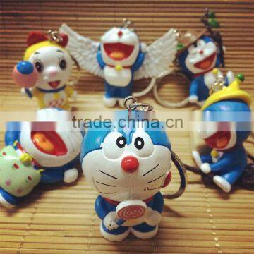 Japan olympics souvenir resin cartoon key chain Doraemon