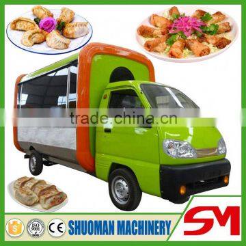 CE approved high color fastness mini mobile food carts for sale