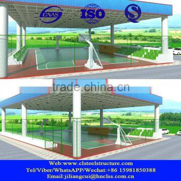 Prefab low cost steel structure frame metal workshops