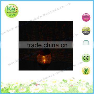 Polyresin With Glass Ball Street Path Solar Light photo-4