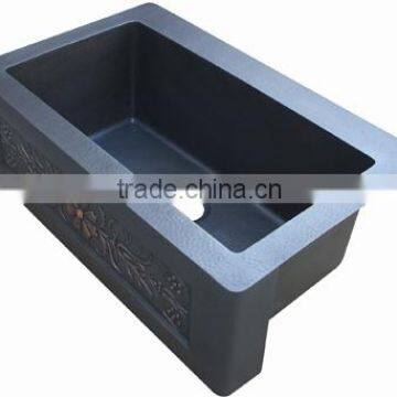 copper farm sink