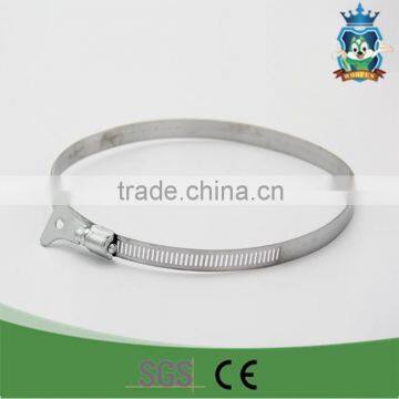 duct hoop stainless steel hose clamp for multi-function