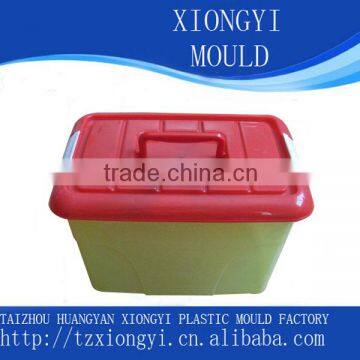 custom injection tool box mold with handle manufacturer