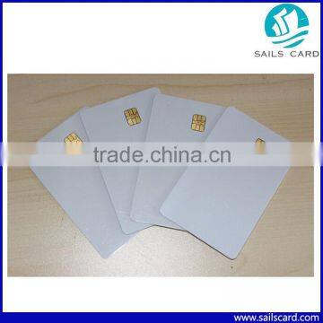 4 color printing Smart Contact IC card with credit card size