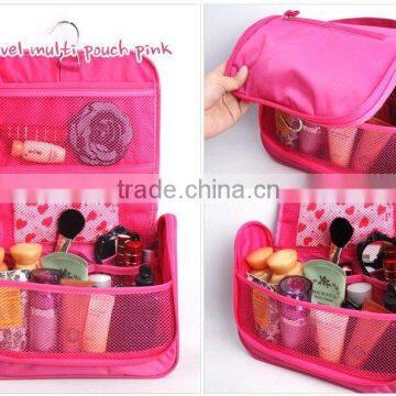Cosmetic Bag Makeup Bag Advanced multi folding hanging travel toiletry bag