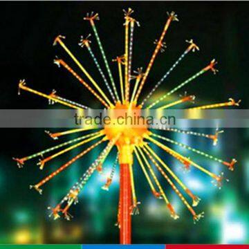 led little fireworks light for landscape decoration