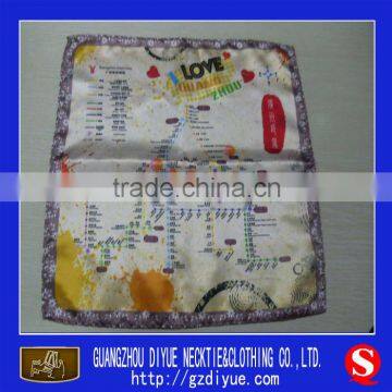 Company Customized Own Design Handkerchief for Promote Gift