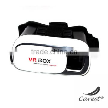 Wholesale VR BOX Helmet 3D Virtual Reality Headset 3D VR Glasses for 4 - 6 Inch Smartphone