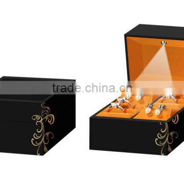 China Wood Jewelry Box With Light