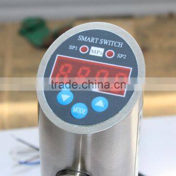 FGP37S Series Digital Display Pressure Switches, Air Pressure Sensors or Liquid Pressure Sensing, Full Metal Housing. photo-2