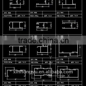 aluminium window profile D90