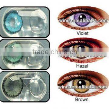 Eclipse Korea tri color contact lens soft yearly wholesale colored contacts