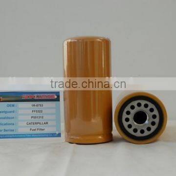 high quality chinese diesel engine fuel filter 1R-0753,FF5322,P551312