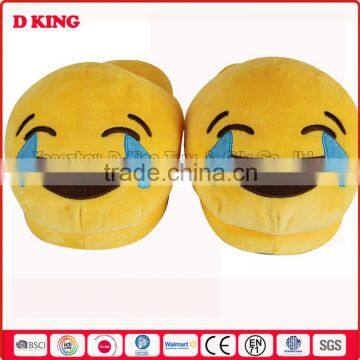 high quality popular customize unisex indoor QQ expression slipper