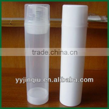 SGS PP material 50ml airless bottle cosmetic use for cosmetic