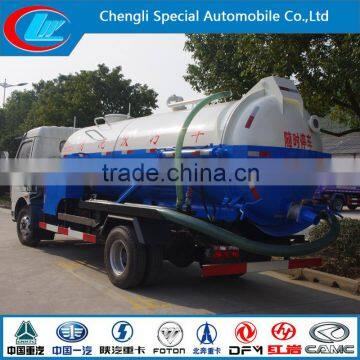 4x2 5cbm High Pressure Cleaning Truck Vacuum Sewage Suction and Jetting Truck photo-3