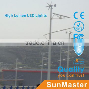 High illumination 130-150LM/W solar led street light